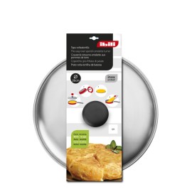TAPA VIRATORTILLA INOX - 30 CM