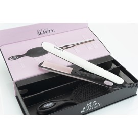 PLANCHA PELO IONICA + CEPILLO ULTRALIGHT - 42 W
