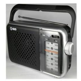 RADIO TRANSISTOR SOBRE MESA AM/FM RED/PILAS