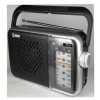 RADIO TRANSISTOR SOBRE MESA AM/FM RED/PILAS