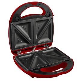 SANDWICHERA ROJA DOBLE PLACA DESMONTABLE - 750 W