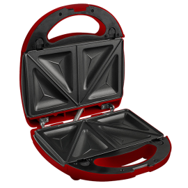 SANDWICHERA ROJA DOBLE PLACA DESMONTABLE - 750 W