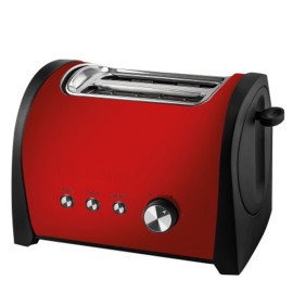 TOSTADOR 2 RANURAS ROJO TACTO FRIO - 800 W