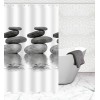 CORTINA BAÑO POLIESTER ALMA - 200X200 CM