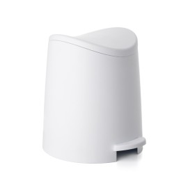 CUBO PEDAL BAÑO STAND. BLANCO