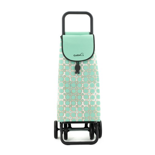 CARRO COMPRA 2+2 CIRCULOS MINT - 55 L