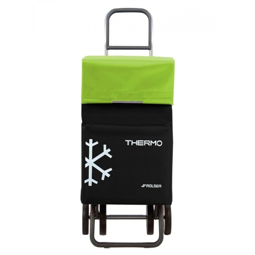 CARRO COMPRA TERMO NEGRO/LIMA 46L