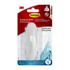 PERCHA ADHESIVA OVALADA + 2T - 2 KG