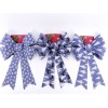 LAZO AZUL NAVIDAD SURTIDOS - 28X43 CM