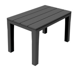 BANQUETA RESINA ANTRACIT TIMOR - 60X38X45