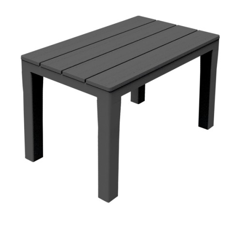 BANQUETA RESINA ANTRACIT TIMOR - 60X38X45