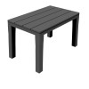 BANQUETA RESINA ANTRACIT TIMOR - 60X38X45