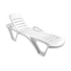 CAMA TUMBONA RESINA API.BLANCA - 195X65X43