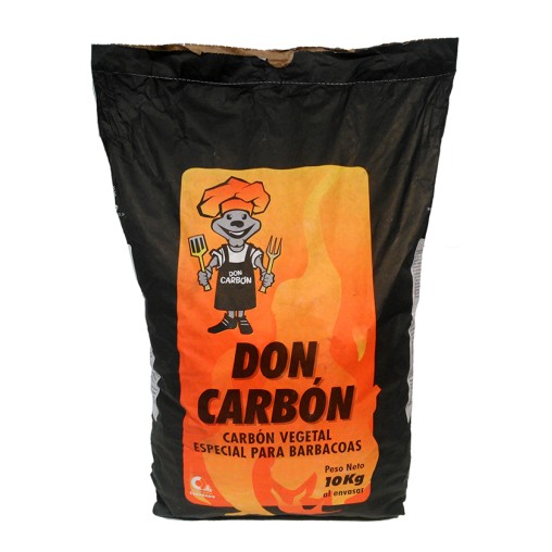 CARBON VEGETAL BARBACOA SACO - 10 KG