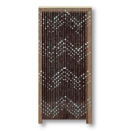 CORTINA PUERTA PLASTICO AZUL - 90X180 CM