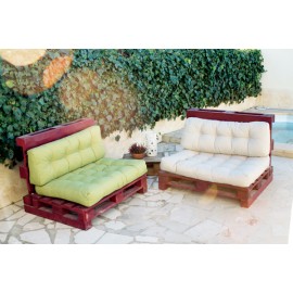 CONJUNTO COJIN PALET CREMA - 120X80X18