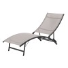 TUMBONA ACERO TAUPE - 4 POS