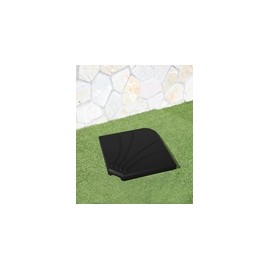 PIE PARASOL LOSETA CEMENTO NEGRO