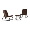 CONJUNTO RATTAN RIO 3P. MARRON