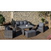 CONJUNTO RATAN SINTE/ACERO MAYENCE - 170X86X59C