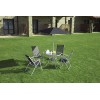 CONJUNTO PARASOL ACERO TOGO - 6 PZAS