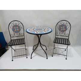 CONJUNTO PLEGABLE FORJA RUANDA - 3 PZAS