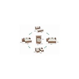 CONJUNTO RAT SINT MULTIPOS EGIPTO - 5 PZAS
