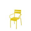 SILLON ACERO AMARILLO LIBIA