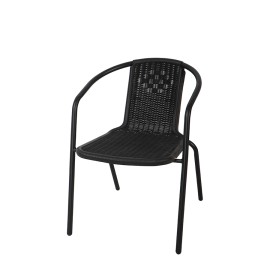 SILLON ACERO NEGR ZEUS - 55X51X41.5