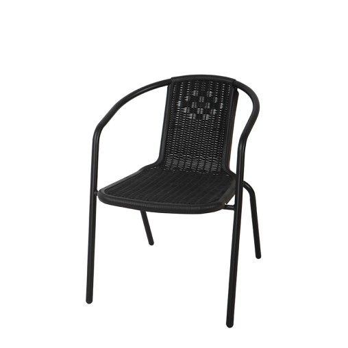 SILLON ACERO NEGR ZEUS - 55X51X41.5