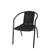 SILLON ACERO NEGR ZEUS - 55X51X41.5