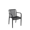 SILLON PP NEGRO EOS - 56X58X81