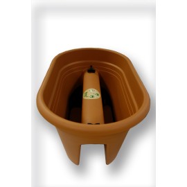 MACETA BALCON 2-WAY TIERRA - 50 CM