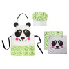DELANTAL+GORRO+2PAÑOS PANDA INFANTIL