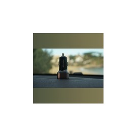 CARGADOR COCHE USB DOBLE PUERTO/CARGA RAPIDA
