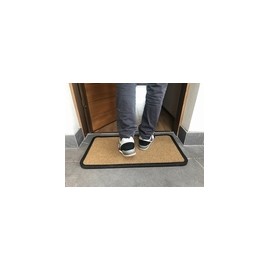 FELPUDO GOMA+MOQUETA TWIST - 40X75X2 CM