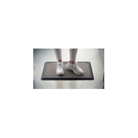FELPUDO TRIAL VINILO GRIS+BANDEJA - 45 X 70 CM