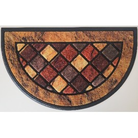 FELPUDO GOMA+MOQUETA ALSACIA - 45X75 CM