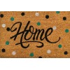 FELPUDO COCO NATURAL SPOT - 40 X 60 CM