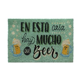 FELPUDO COCO BLANCO MUCHO BEER - 40 X 60 CM