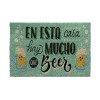 FELPUDO COCO BLANCO MUCHO BEER - 40 X 60 CM