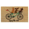 FELPUDO COCO BLANCO BICI - 45 X 70 CM