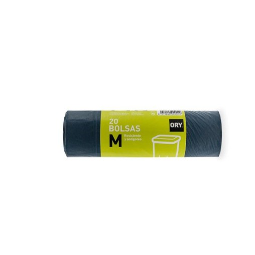 (50 u.) BOLSA BASURA 20U AZUL OSC. 30L