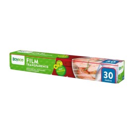PAPEL FILM TRANSPARENTE - 290MMX 30M