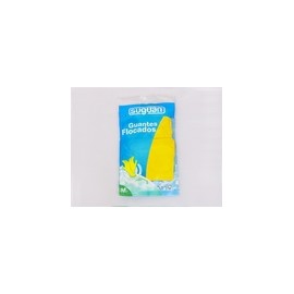 (12 u.) GUANTE LATEX FLOCADO AMARILLO