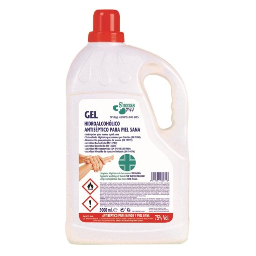 GEL HIDROALCOHOL ANTISEPTICO - 5 L