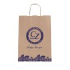 BOLSA PAPEL KRAFT ASA C/350 - 23+11X31CM