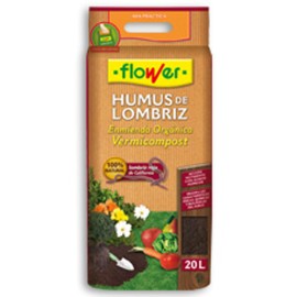 ABONO HUMUS LOMBRIZ - 20 L