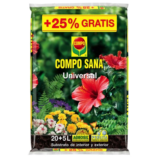 TIERRA MACETA SANA - 20+5 L
