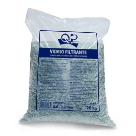 VIDRIO FILTRANTE PISCINA - 20 KG